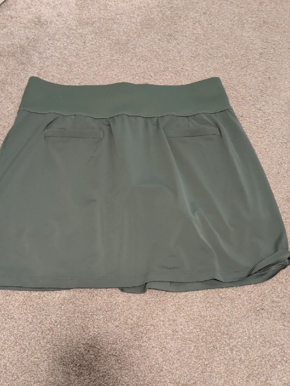 Puma Dark Sage Green Athletic Skort - Picture 5 of 5